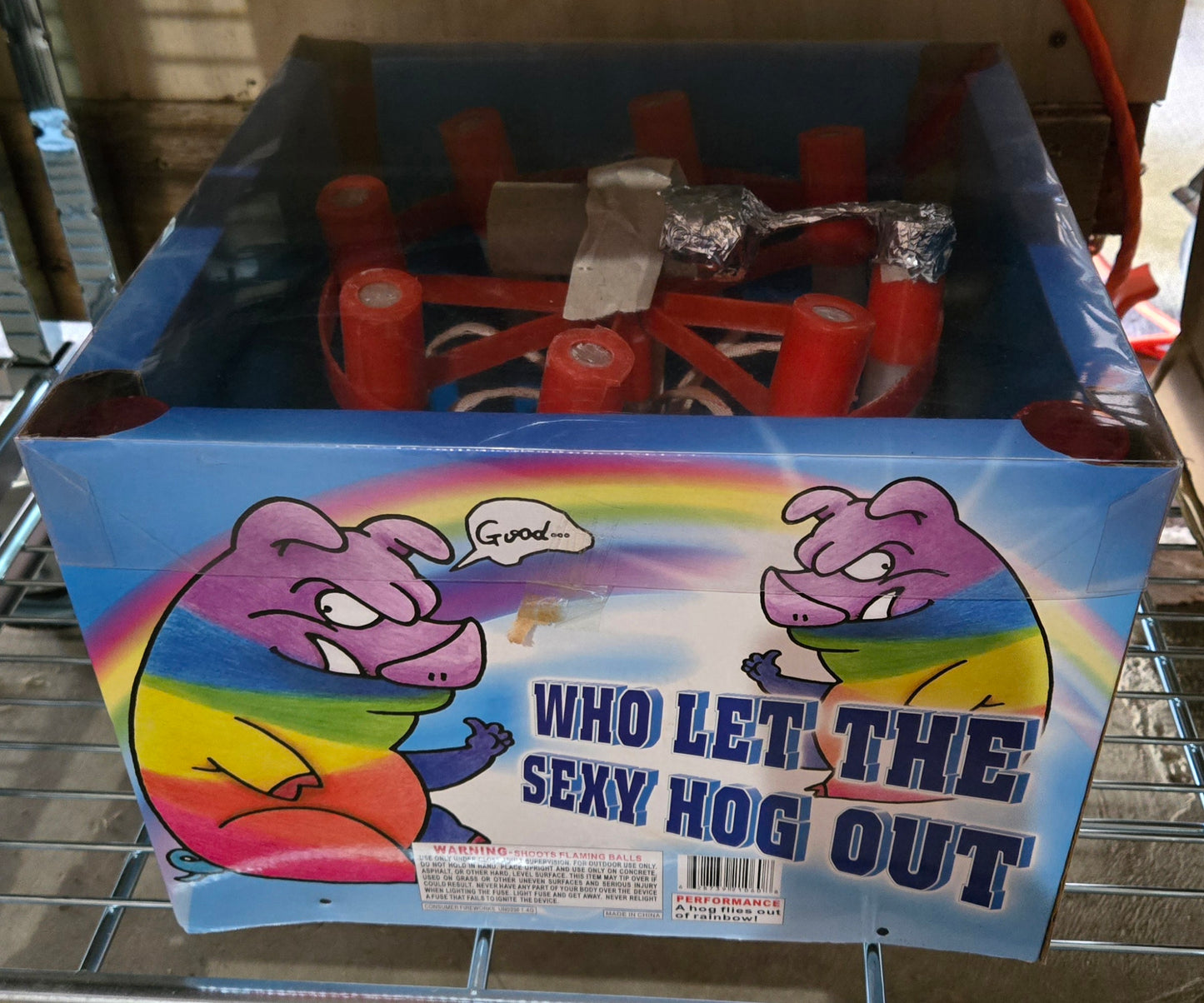 Who Let The Sexy Hog Out (girandola)
