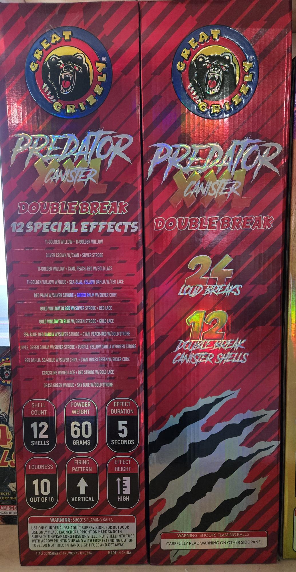 PREDATOR XXL DOUBLE BREAK 6"