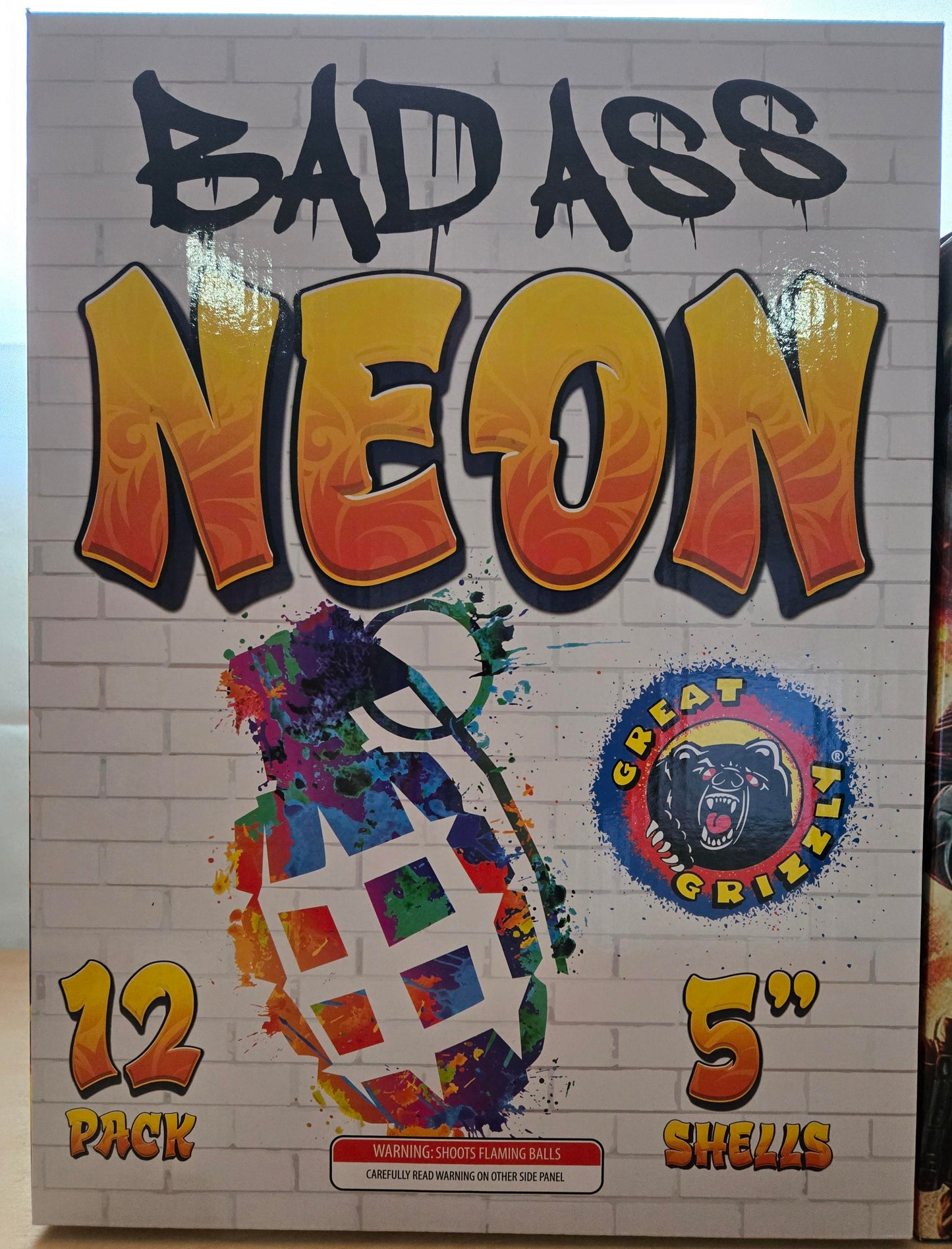 BAD ASS NEON 12 SHELLS 5"