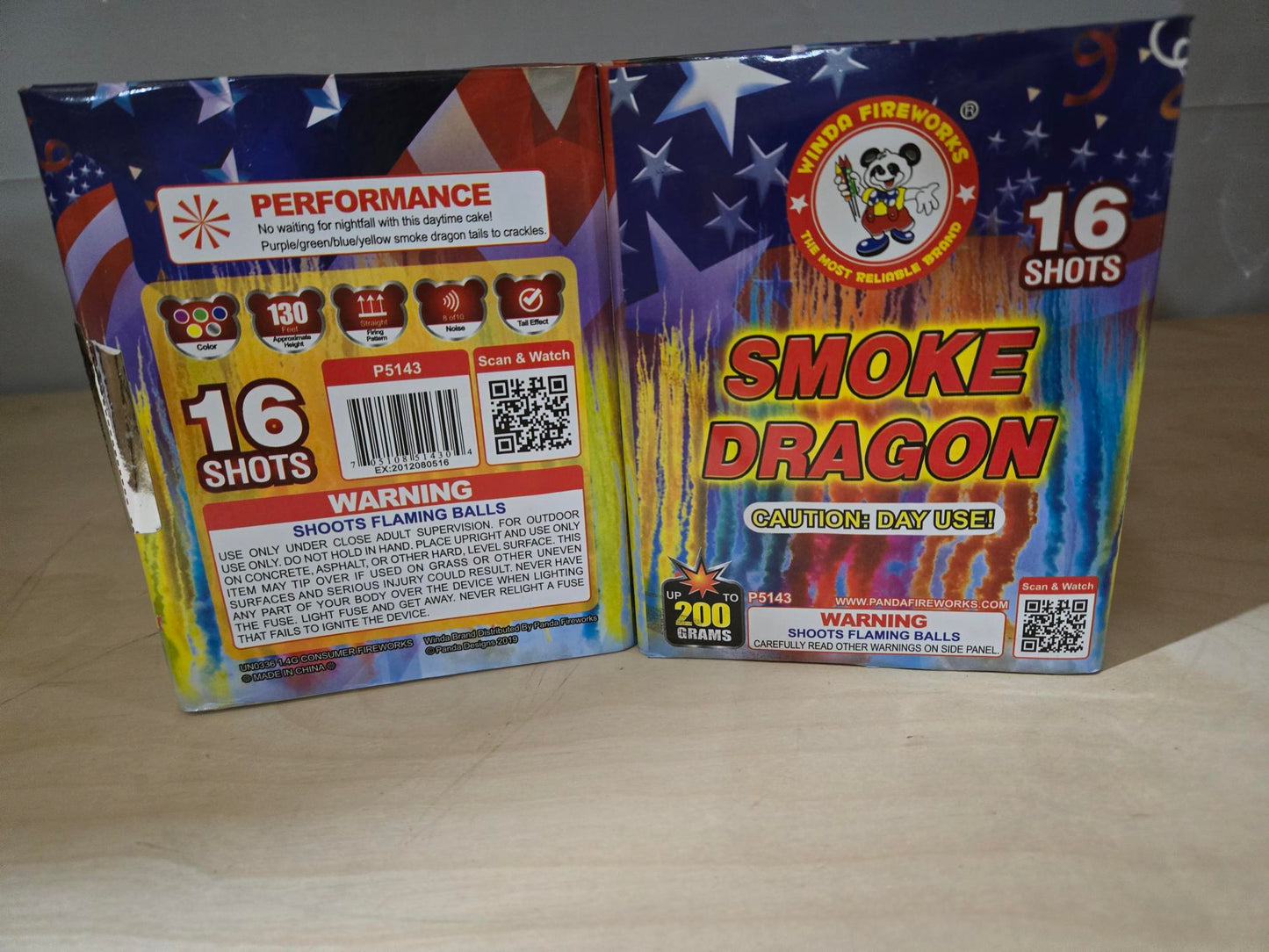 SMOKE DRAGON 16 SHOT