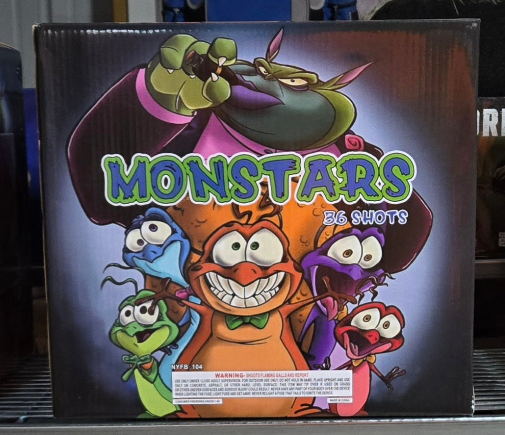 Monstars - 36 Shot - 2.5" (double break)