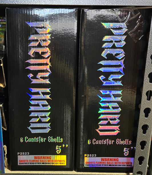 Pretty Hard - 6 Shells - 5"