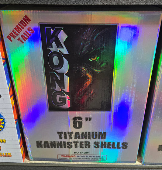 KONG - 12 Shells - 6"
