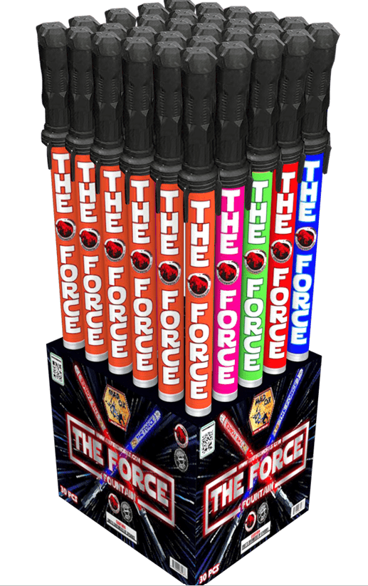 THE FORCE LIGHTSABER FOUNTAIN