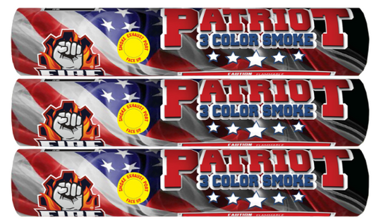 PATRIOT 3 COLOR RWB SMOKE