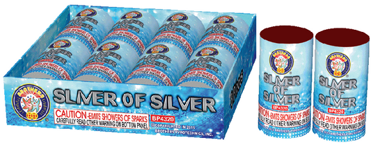 SLIVER OF SILVER FOUNTAIN (8 PACK)